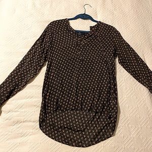 GAP XS Patterned Blouse